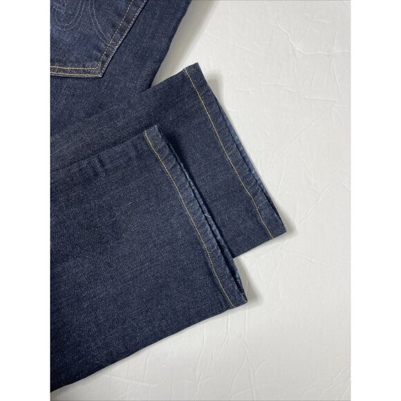 Adriano Goldschmied The Graduate Mens 32x27 Dark Blue Denim Jeans Tailored Leg - Picture 8 of 8